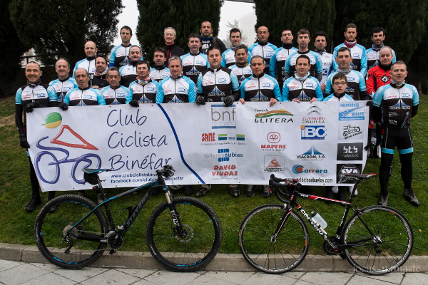 Inicio temporada 2014 Club Ciclista Binéfar